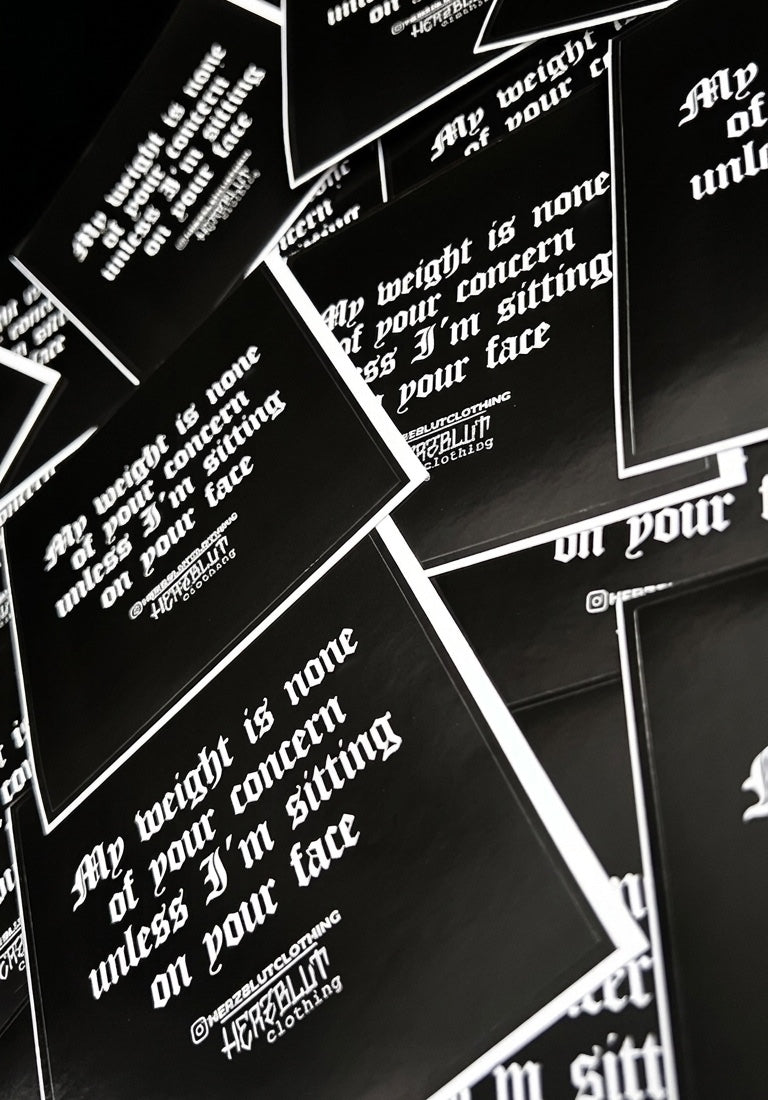 FACESITTING - Sticker