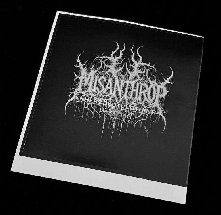 MISANTHROP BLACK METAL XL - Sticker