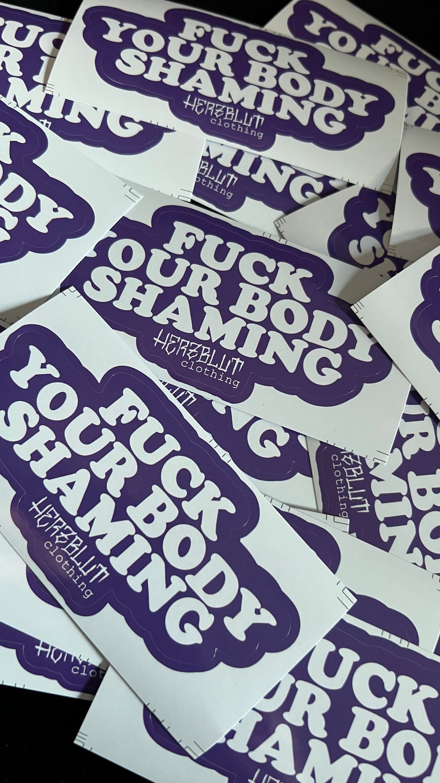 FUCK YOUR BODYSHAMING - Sticker