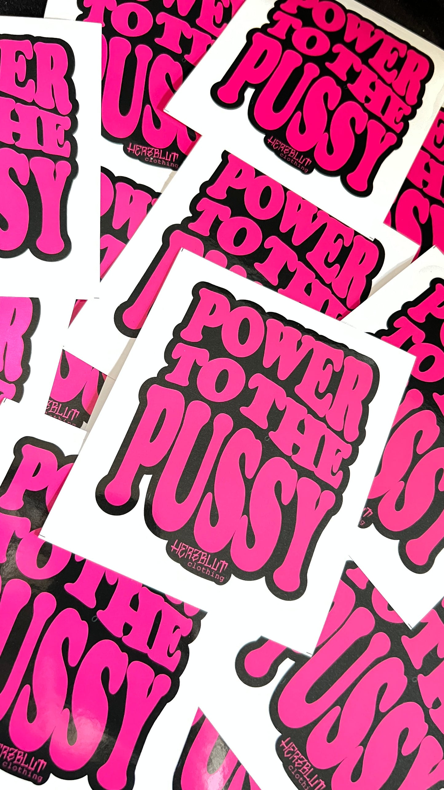 PUSSY POWER - Sticker