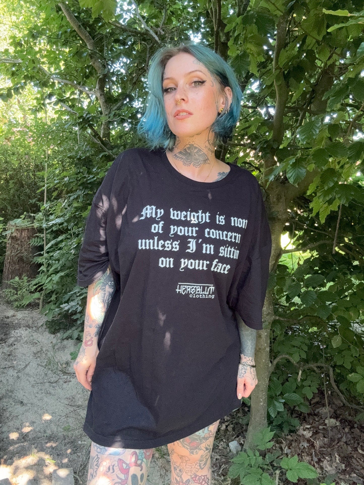 FACESITTING T-Shirt  - schwarz