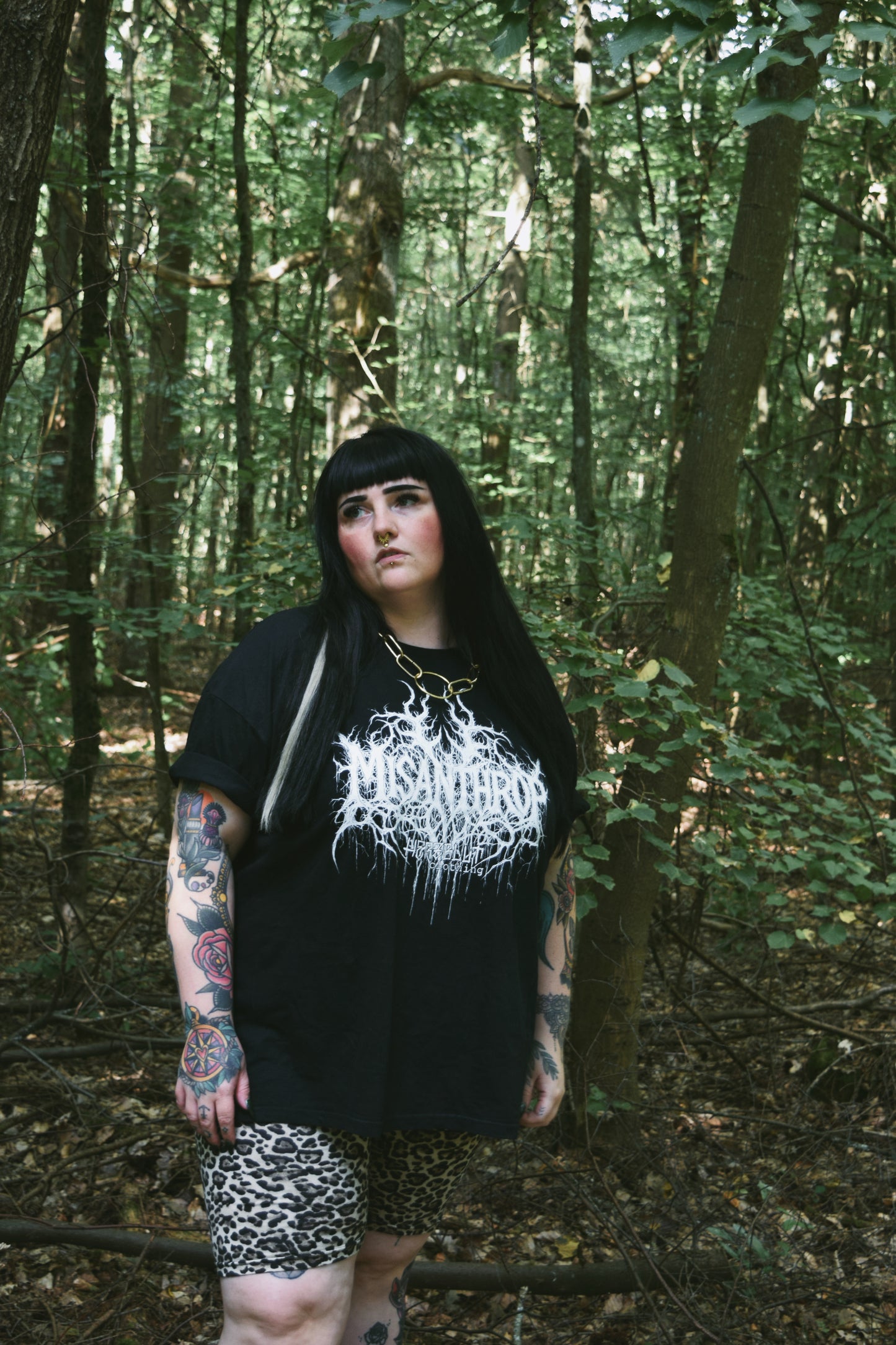 MISANTHROP - BLACK METAL - T-Shirt - schwarz