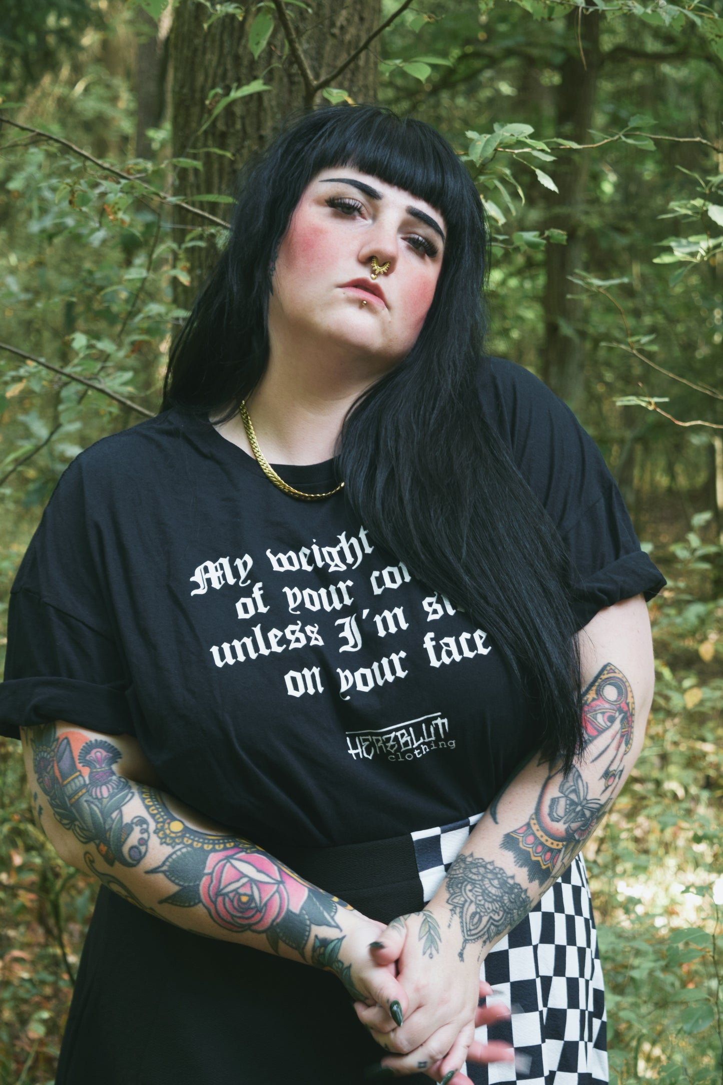 FACESITTING T-Shirt  - schwarz
