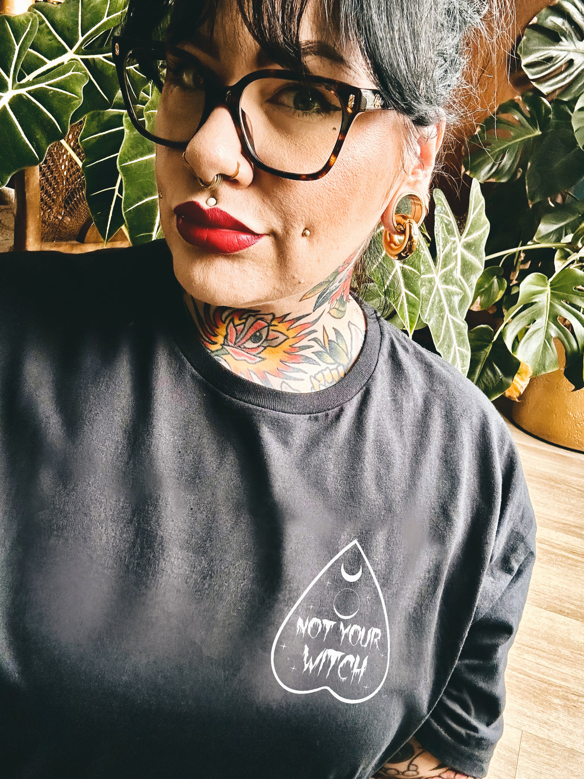NOT YOUR WITCH OCCULT - T-Shirt - schwarz