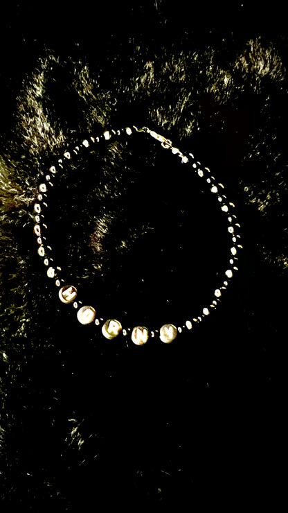 HORNY Armband - schwarz/weiß