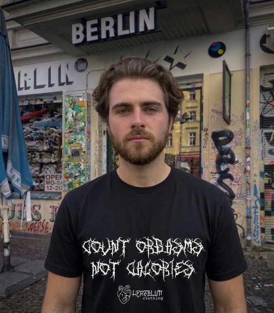 COUNT ORGASMS - T-Shirt - schwarz