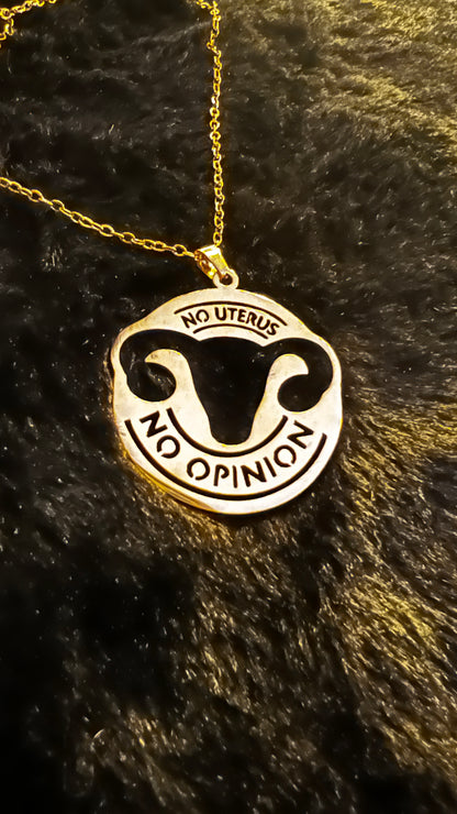 NO OPINION - Kette - gold/silber