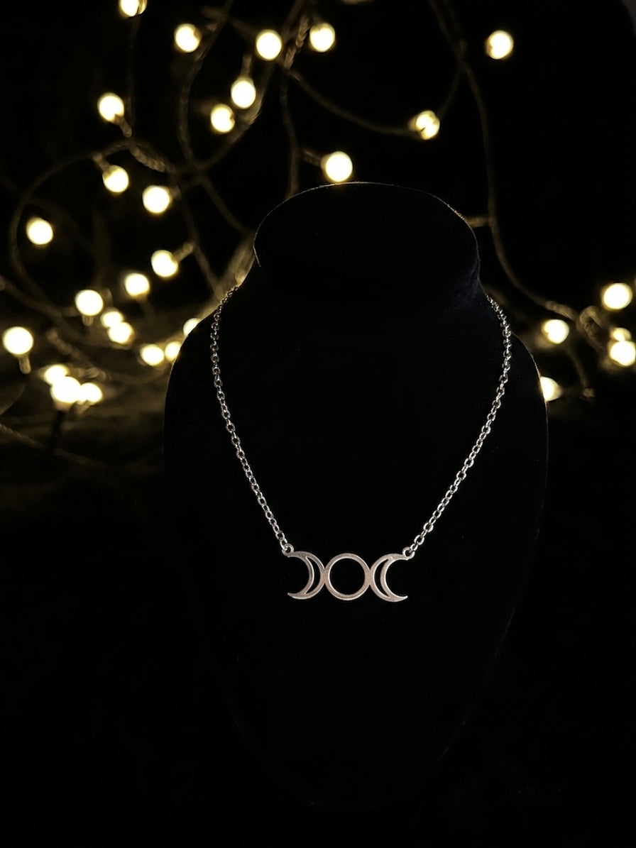 MOON Kette - gold/silber