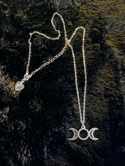 MOON Kette - gold/silber