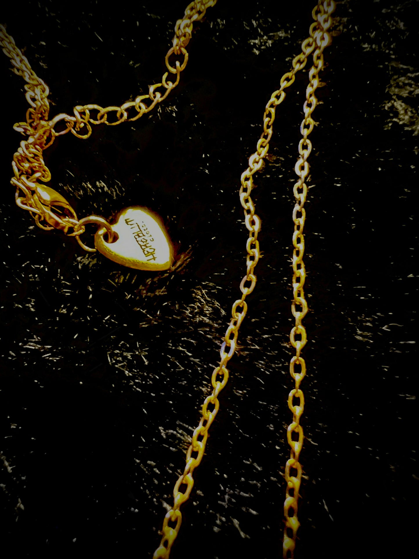 PUSSY POWER Kette - gold/silber