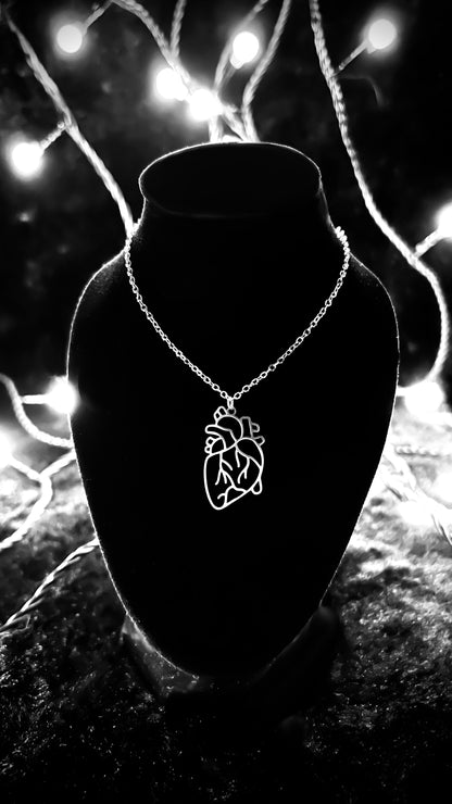 HEARTBEAT - Kette - gold/silber
