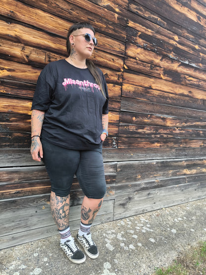 MISANTHROP PINK DOLL - T-Shirt - schwarz