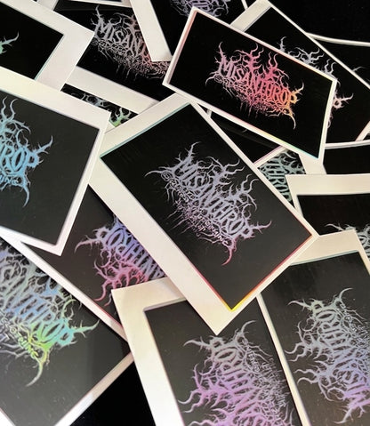 MISANTHROP BLACK METAL - Holo-Sticker