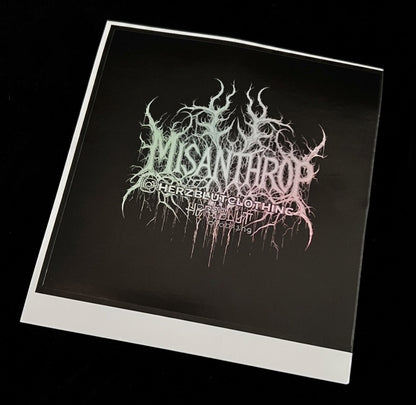 MISANTHROP BLACK METAL - Holo-Sticker