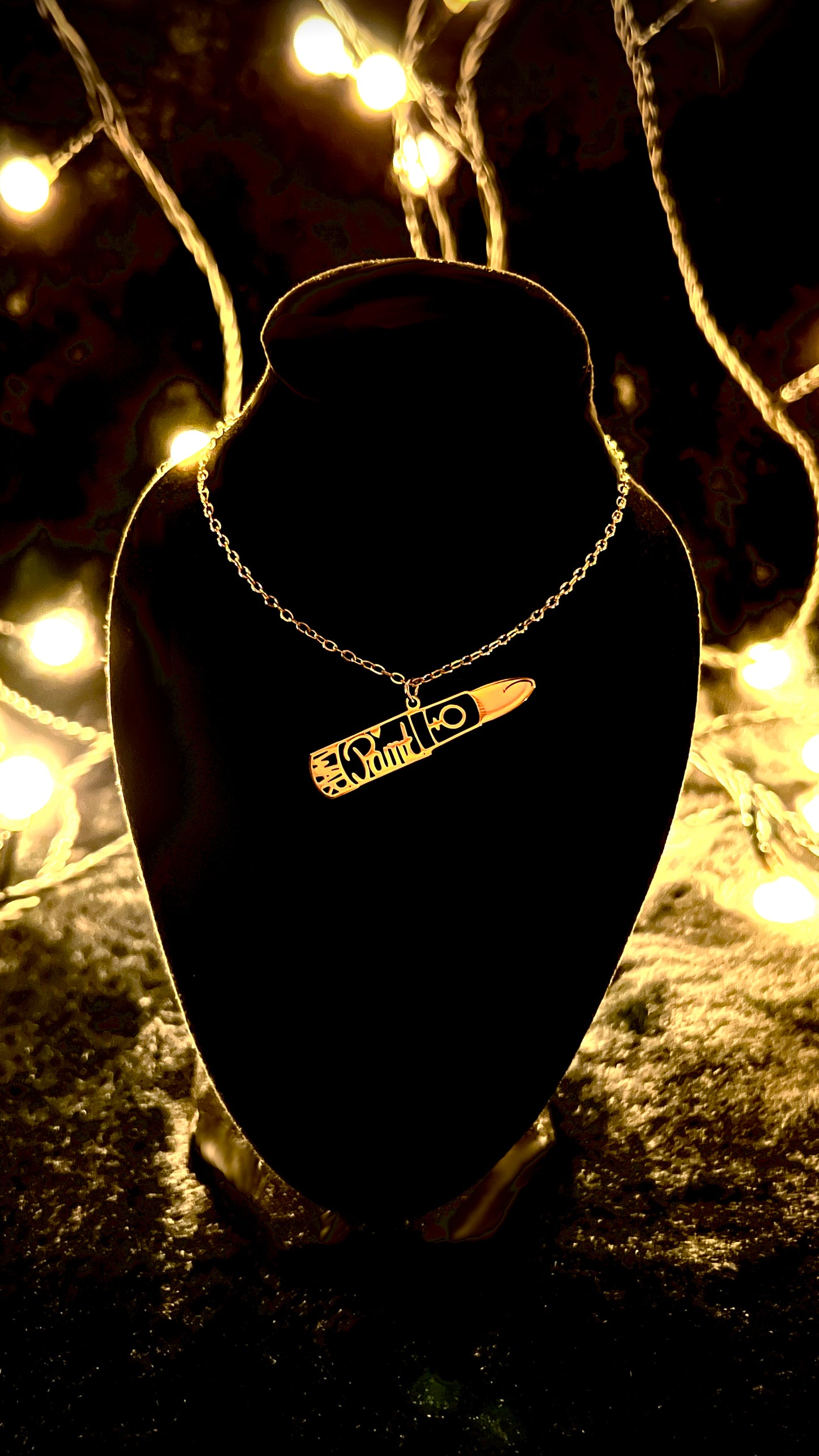 WAR PAINT - Kette - gold/silber