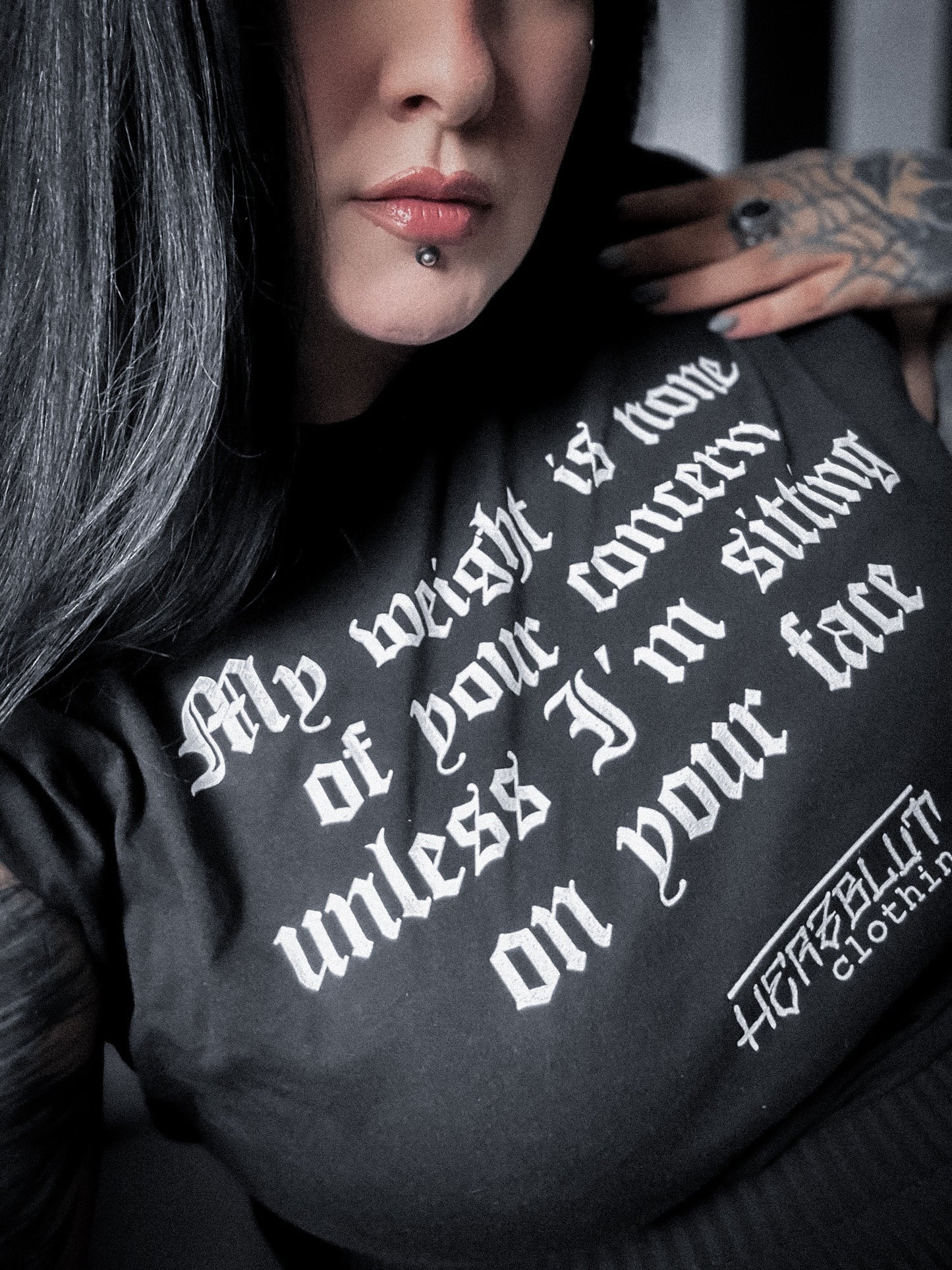 FACESITTING T-Shirt  - schwarz