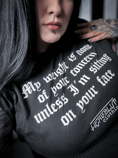 FACESITTING T-Shirt  - schwarz