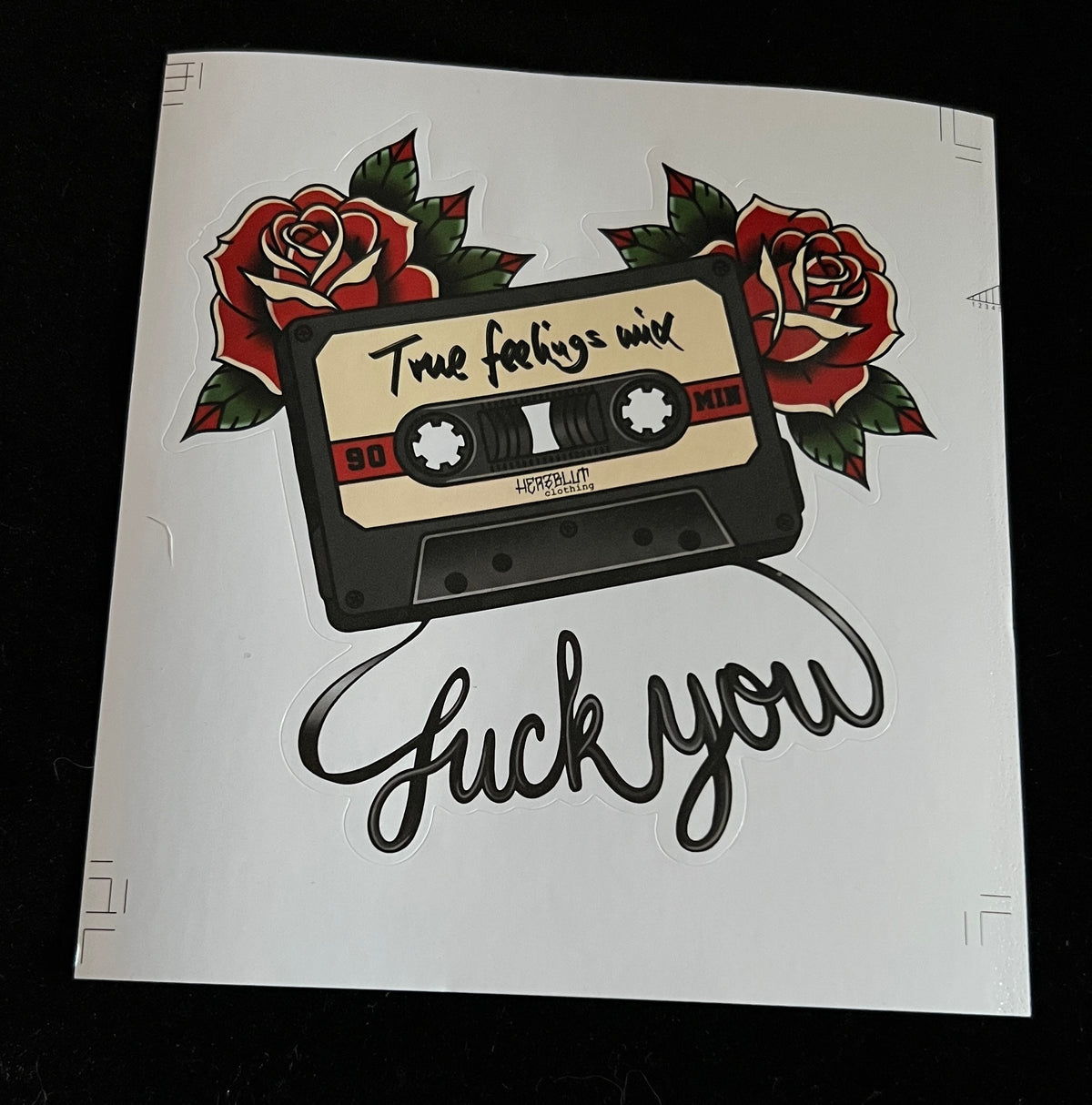 TRUE FEELINGS - Sticker