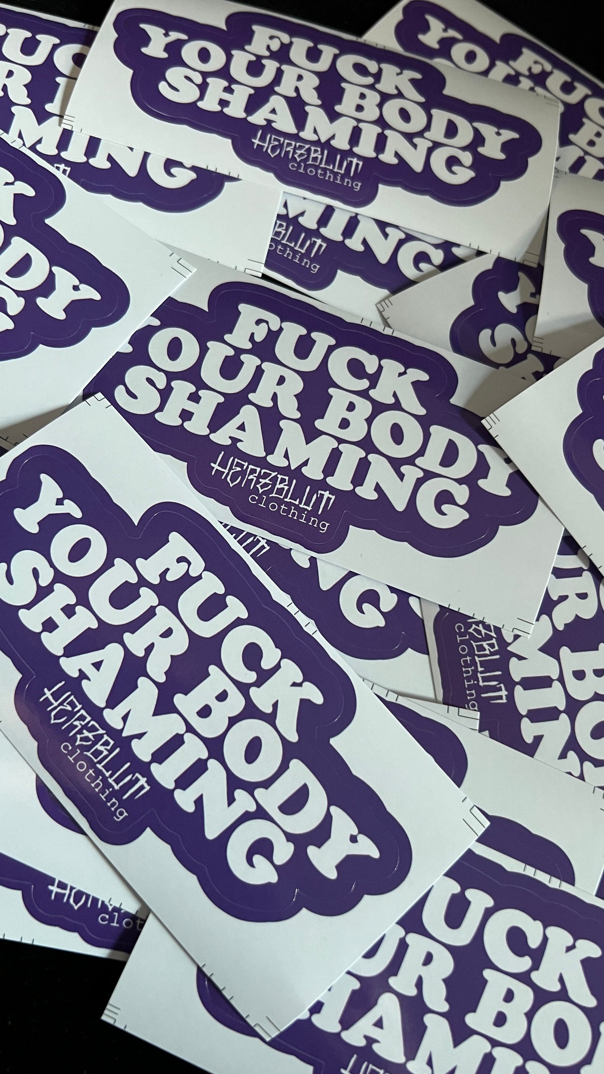 FUCK YOUR BODYSHAMING  - Sticker