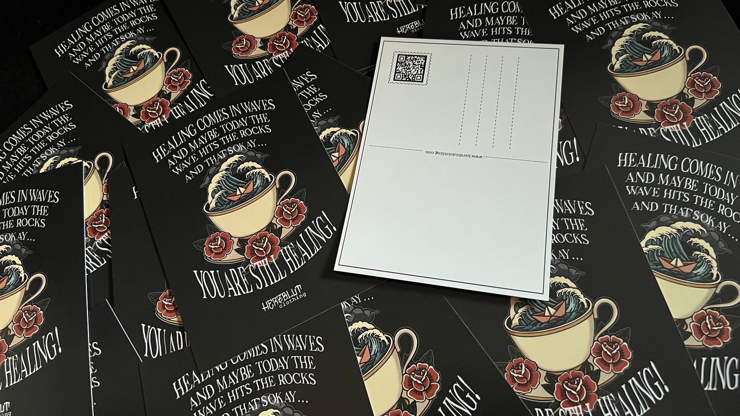 HEALING  - Postkarte