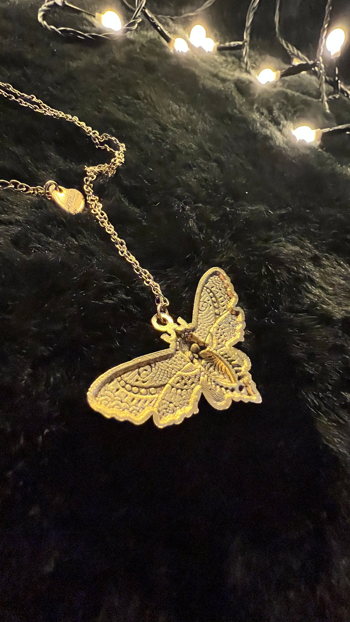 MOTH Kette - gold/silber