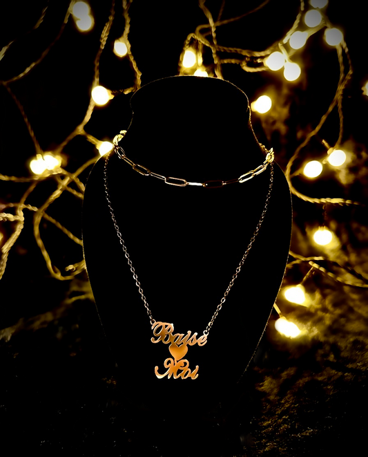 BAISE MOI Kette - gold