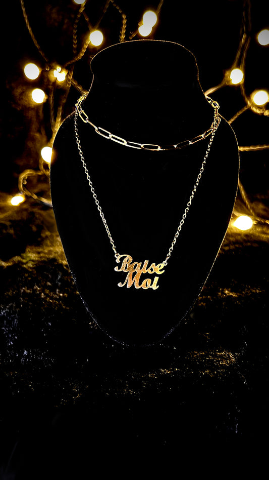 BAISE MOI - Kette - gold