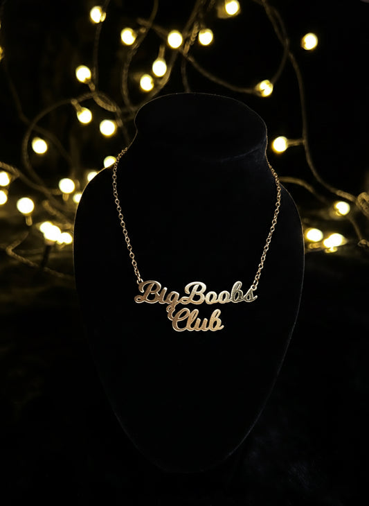 BIG BOOBS CLUB - Kette - gold