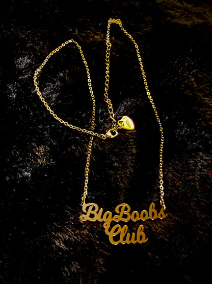 BIG BOOBS CLUB - Kette - gold