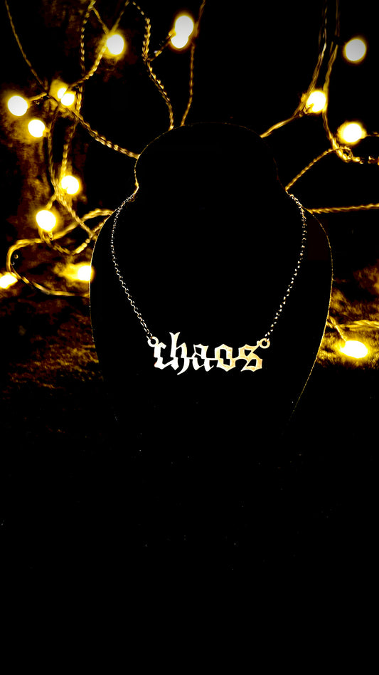 CHAOS - Kette - gold