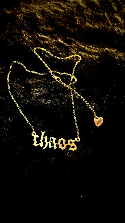 CHAOS - Kette - gold