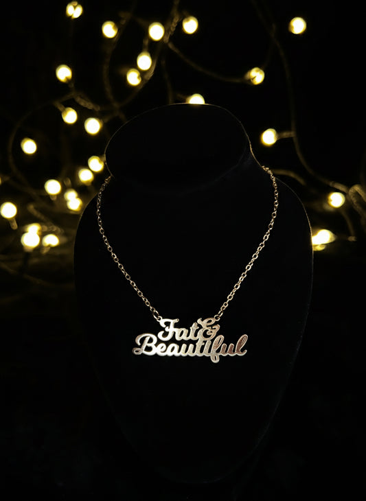 FAT & BEAUTIFUL - Kette - gold
