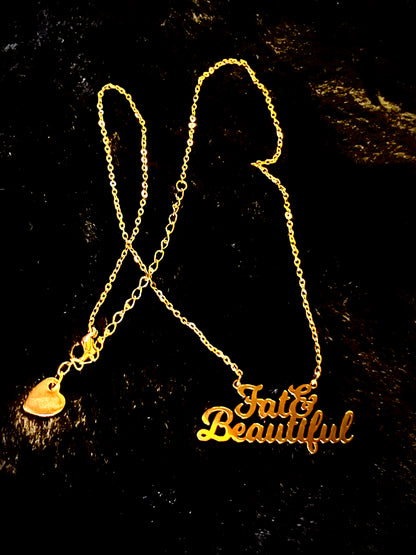 FAT & BEAUTIFUL - Kette - gold