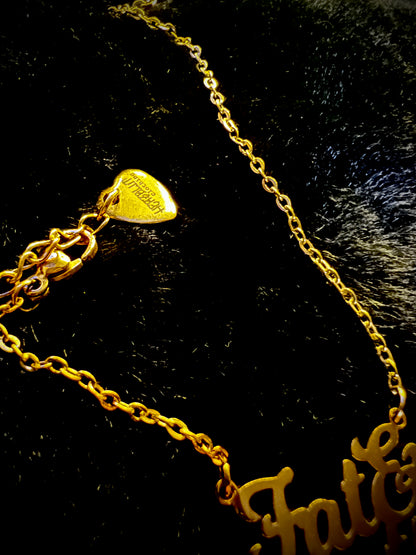 FAT & BEAUTIFUL - Kette - gold