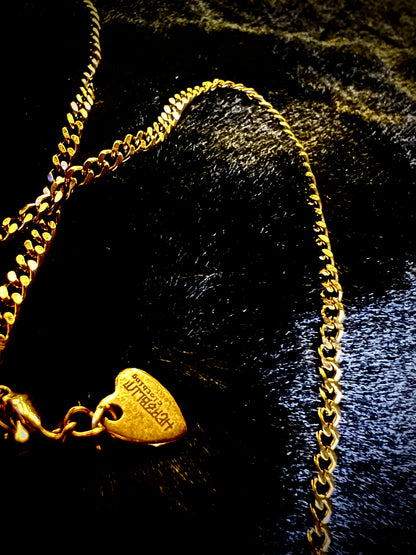 FAT BABE Kette - gold/silber