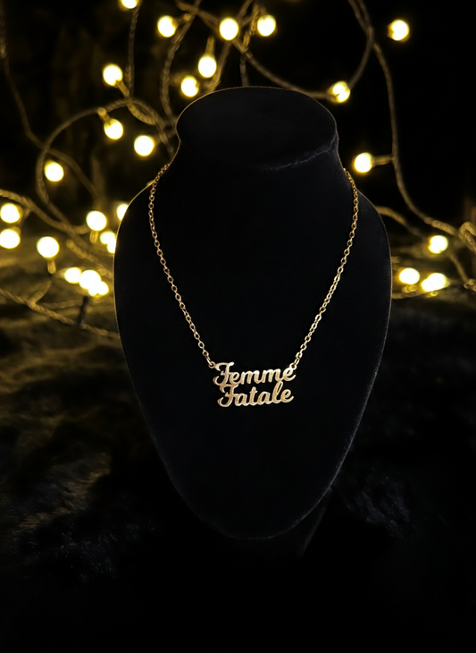 FEMME FATALE Kette - gold