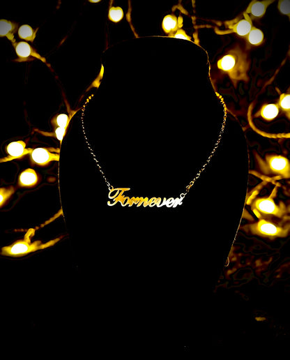 FORNEVER Kette - gold