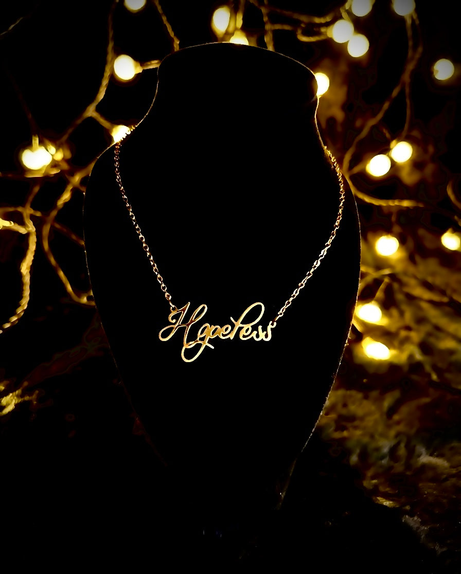 HOPELESS Kette - gold
