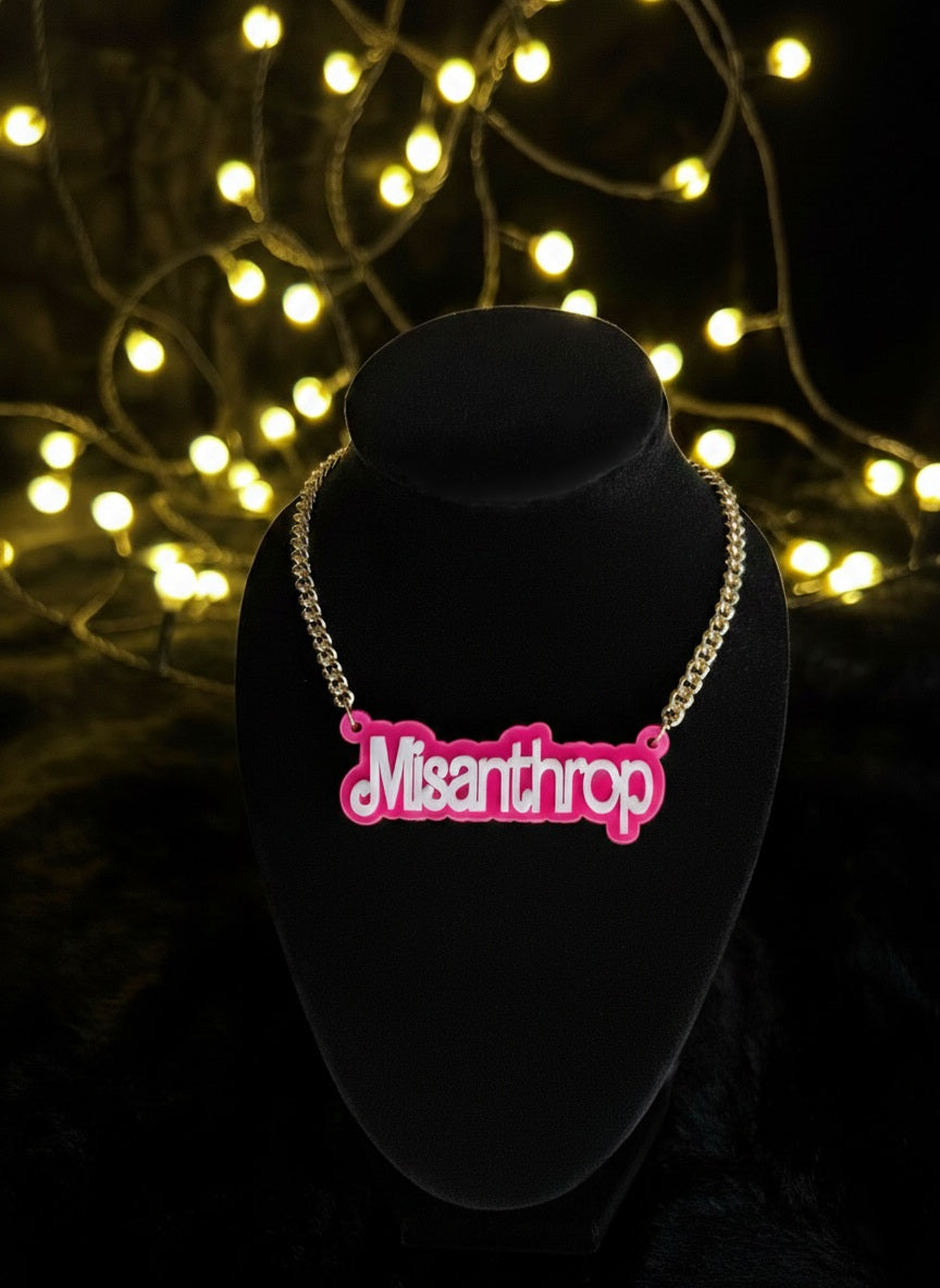 MISANTHROP DOLL Kette - gold