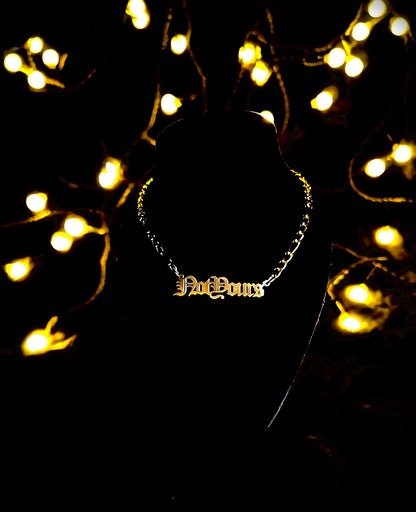 NOT YOURS - Kette - gold