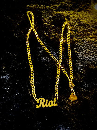 QUIET RIOT - Kette - gold