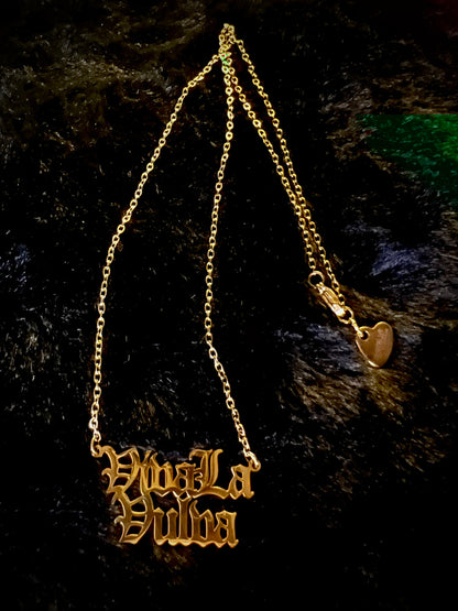 VIVA LA VULVA Kette - gold
