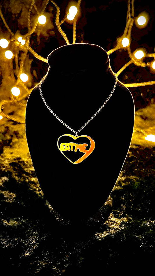 EAT ME Kette - gold