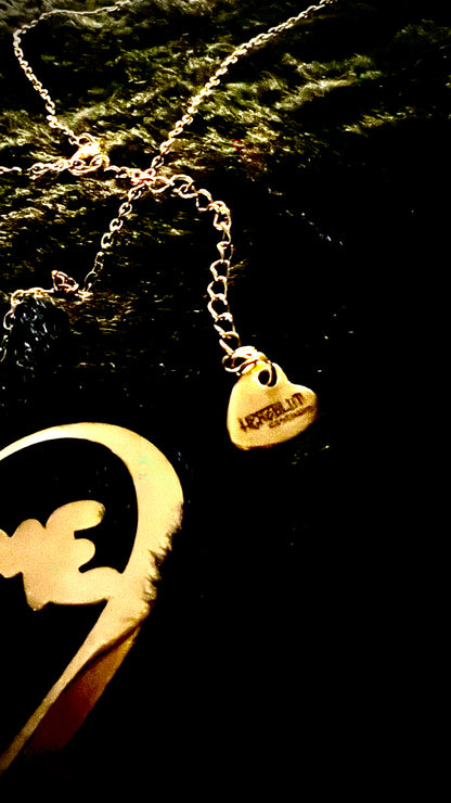 EAT ME Kette - gold