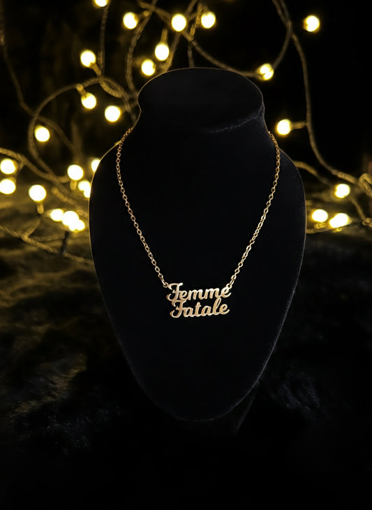 FEMME FATALE Kette - gold