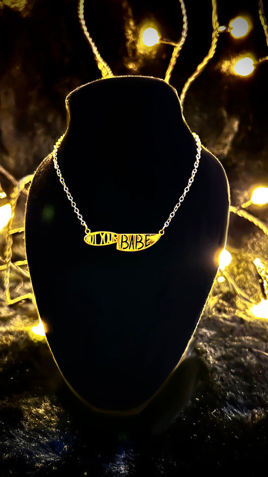 KNIFE - Kette gold/silber