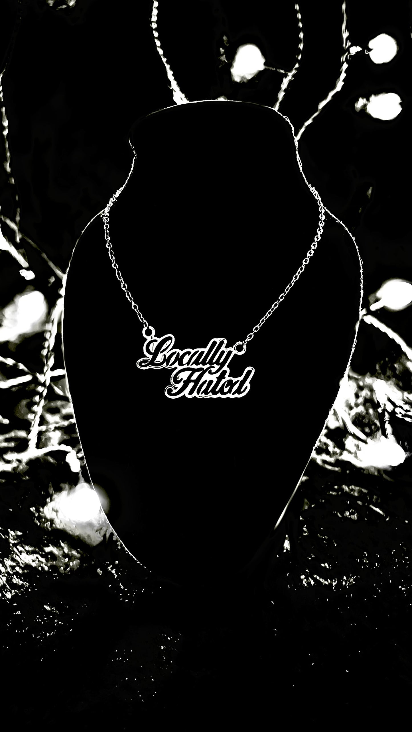 LOCALLY HATED - Kette - gold/silber