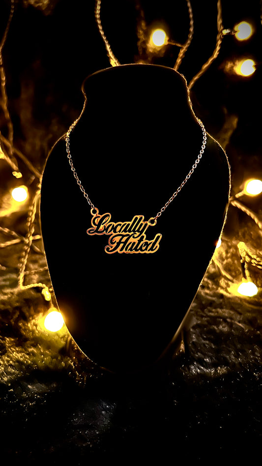 LOCALLY HATED - Kette - gold/silber