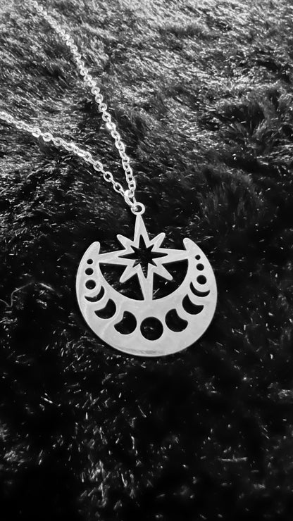 LUNAR - Kette - gold/silber
