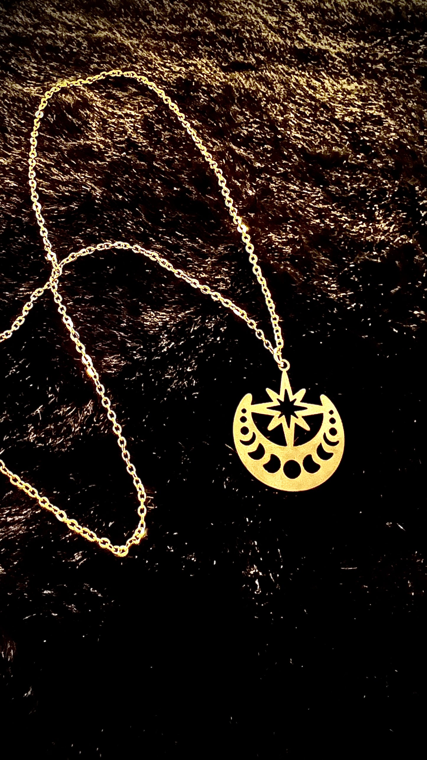 LUNAR - Kette - gold/silber